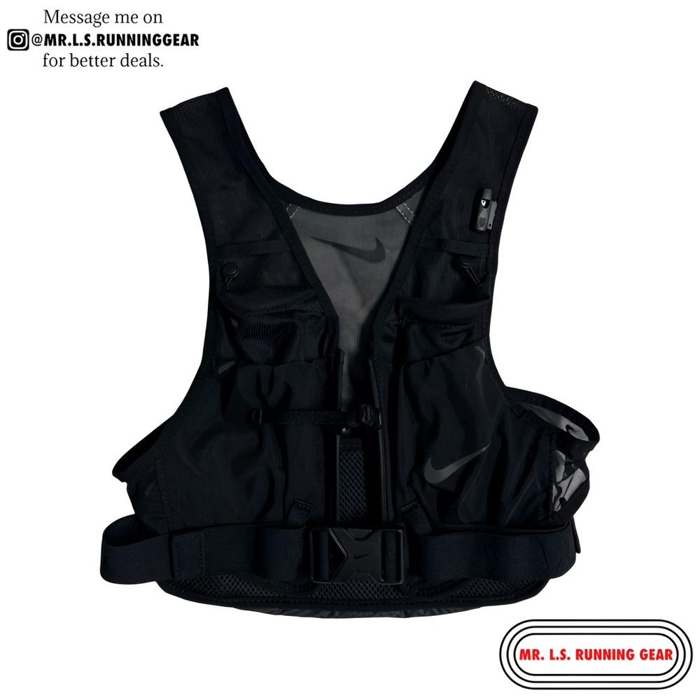 Nike Transform Packable Running Vest N1002042-013 - Picture 3 of 16